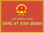 Giấy chứng nhận Đăng ký kinh doanh